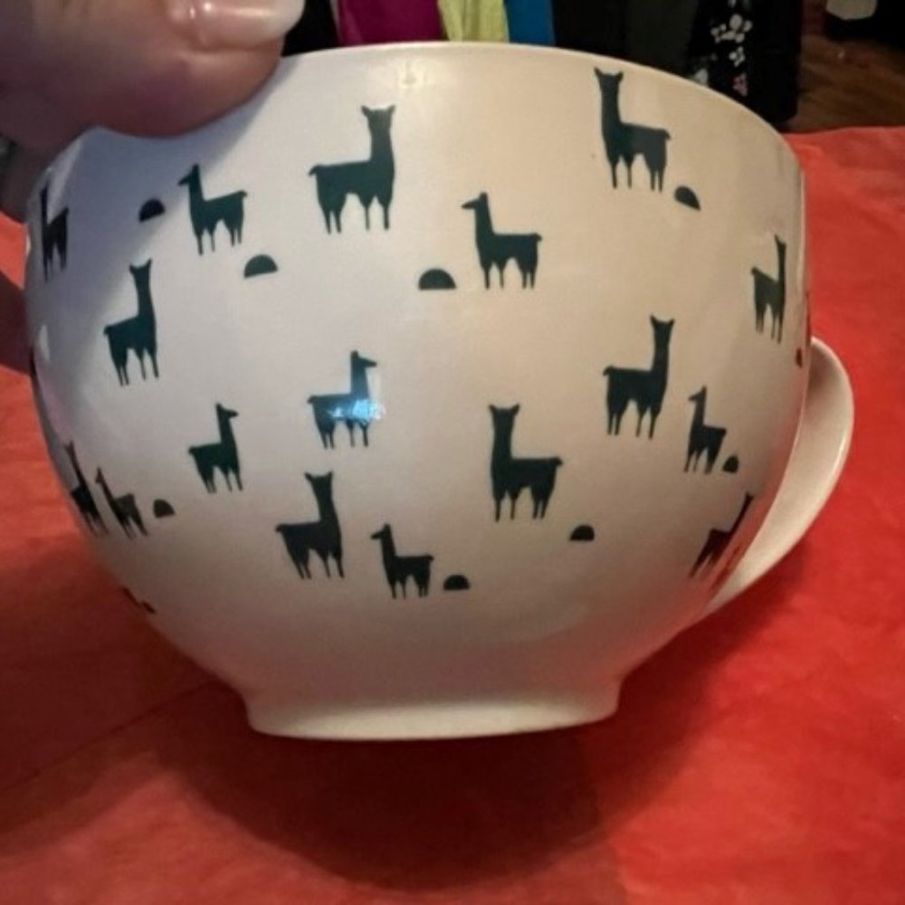 👑 2 for $15 sale!!  Llama soup mug or large coffee mug $12